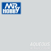 Mr Hobby (Gunze) H338 Aqueous Semi Gloss Light Grey FS36495 Acrylic Paint 10ml