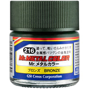 Mr Hobby (Gunze) MC216 Mr Metal Bronze Lacquer Paint 10ml