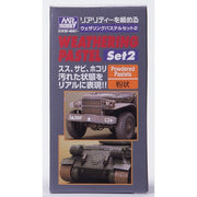 Mr Hobby (Gunze) PP102 Weathering Pastel Set 2 3pc 15g