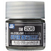 Gunze Mr Super Metallic Super Chrome Silver