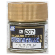 Gunze SM207 Mr Super Metallic Super Rich Gold
