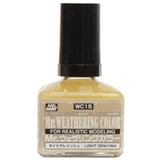 Mr Hobby (Gunze) WC15 Mr Weathering Color Light Greyish Oil Wash 40ml