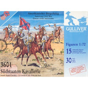 Gulliver 3601 1/72 15 Confederate Cavalry