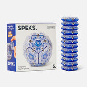 Speks Geode Magnetic Fidget Toy Blue
