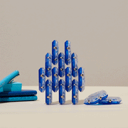 Speks Geode Magnetic Fidget Toy Blue