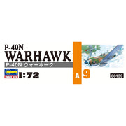 Hasegawa 00139 1/72 P-40N Warhawk