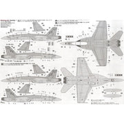 Hasegawa 00548AU 1/72 F/A-18F Super Hornet Limited Edition with RAAF 1Sqn Operation OKRA Decals Included 4967834015487