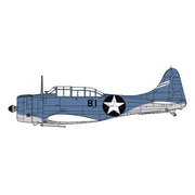 Hasegawa 07498 1/48 SBD-3 Dauntless Midway 1942 Plastic Model Kit