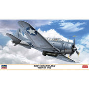 Hasegawa 07498 1/48 SBD-3 Dauntless Midway 1942 Plastic Model Kit
