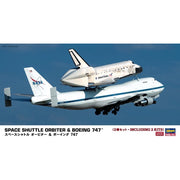 Hasegawa 1/200 Space Shuttle Orbiter & Boeing 747 Plastic Model Kit