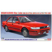 Hasegawa 20497 1/24 Nissan Bluebird 4 Door Sedan SSS-Attesa Limited (U12) Late