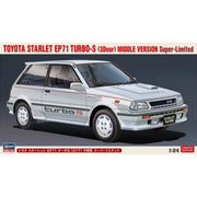 Hasegawa 20508 1/24 Toyota Starlet EP71 Turbo-S 3Door Middle Version Super Limited