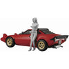 Hasegawa 20543 1/24 Lancia Stratos HF Stradale With Italian Girls Figure Limited Edition