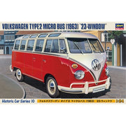 Hasegawa 21210 1/24 Volkswagen Type 2 Micro Bus  1963 23-Window