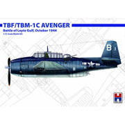 Hobby 2000 72010 1/72 TBF/TBM-1C Avenger October 1944 Plastic Model Kit