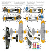 Hobby 2000 72011 1/72 Brewster B-239 Buffalo Finnish Aces 1942