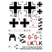 Hobby 2000 72020 1/72 Junkers Ju-87D-3N/D-7 Stuka