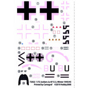 Hobby 2000 72022 1/72 Junkers Ju-87 G-2 Winter 1944-1945