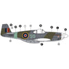 Hobby 2000 72023 1/72 North American Mustang III RAF Aces over Europe
