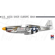Hobby 2000 72024 1/72 North American P-51B Mustang US Aces over Europe