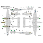 Hobby 2000 72042 1/72 Lockheed P-38J Lightning Pacific 1944