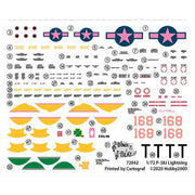 Hobby 2000 72042 1/72 Lockheed P-38J Lightning Pacific 1944