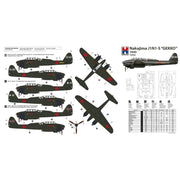 Hobby 2000 72054 Nakajima J1N1-S Gekko 1945