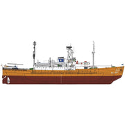 Hasegawa 40107 1/350 Antarctica Observation Ship Soya 2nd Corps Super Detail