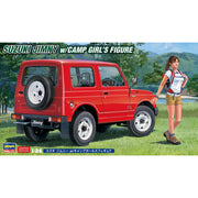 Hasegawa 52301 1/24 Suzuki Jimny With Camp Girls Figure
