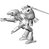 Hasegawa H64123 1/20 Space Type Humanoid Unmanned Interceptor Grober Hund Schwarzer Hund Maschinen Krieger