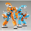 Hasegawa 64791 1/35 Mechatro Chubu 01 No.02 Orange And Sky Blue Limited Edition