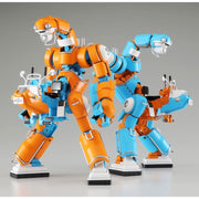 Hasegawa 64791 1/35 Mechatro Chubu 01 No.02 Orange And Sky Blue Limited Edition