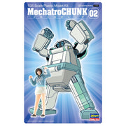 Hasegawa 64793 1/35 MechatroChunk No.02 Grayish Mint With Support Girl