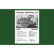 Hobby Boss 80138 1/35 German Pz.Kpfw. / Pz.BfWg 38(t) Ausf. B