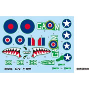 Hobby Boss 80251 1/72 P-40M Warhawk