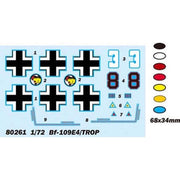 Hobby Boss 80261 1/72 Messerschmitt ME BF109E-4 Tropical