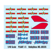 Hobby Boss 80335 1/48 Chinese Peoples Liberation Army Force J-5