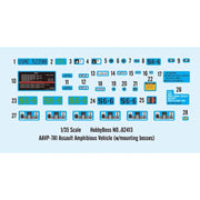 Hobby Boss 82413 1/35 AAVP-7A1 Assault Amphibious Vehicle with Mounting Bosses