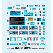 Hobby Boss 82417 1/35 AAVR-7A1 RAM/RS