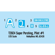 Hobby Boss 82426 1/35 T26E4 Super Pershing Pilot No.1