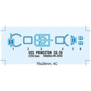 Hobby Boss 82503 1/1250 Princeton CG-59