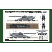 Hobby Boss 82911 1/72 German 80cm K E Railway Gun Dora