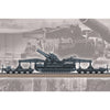 HobbyBoss 82961 1/72 German KARL-Geraet 040/041 on Railway Transport Carrier Plastic Model Kit