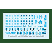 HobbyBoss 82961 1/72 German KARL-Geraet 040/041 on Railway Transport Carrier