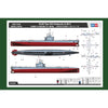 Hobby Boss 83515 1/350 PLAN Type 033 Submarine and SH-5