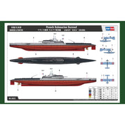 Hobby Boss 83522 1/350 French Surcouf Submarine Cruiser