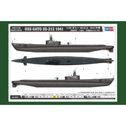 Hobby Boss 83523 1/350 USS GATO SS-212 1941