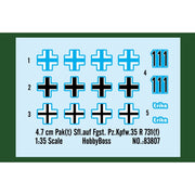 Hobby Boss 83807 1/35 407cm Pak (T) SFL AUF FGST 35R