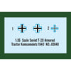 Hobby Boss 83848 1/35 Soviet T-20 Armored Tractor Komsomolets 1940