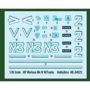 Hobby Boss 84523 1/35 IDF Merkava Mk IV With Trophy